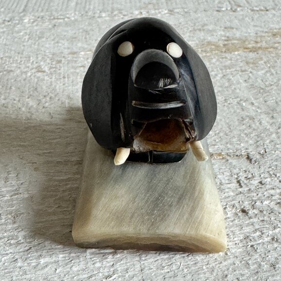 Mini Carved Lucky Elephant Decor - Made in Thailand - Picture 3 of 8